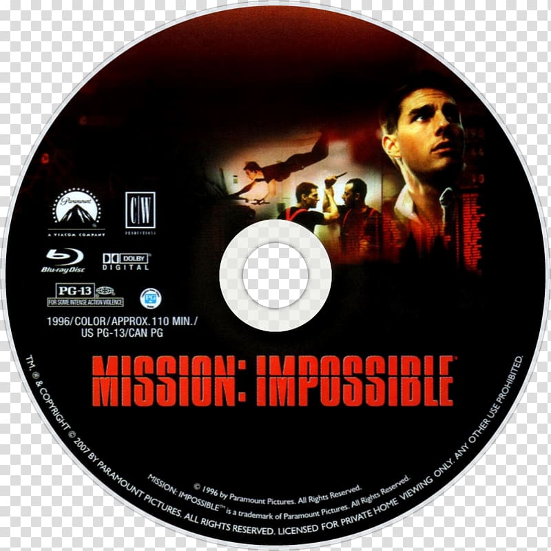 Theme from Mission: Impossible Compact disc YouTube Blu-ray disc, youtube transparent background PNG clipart