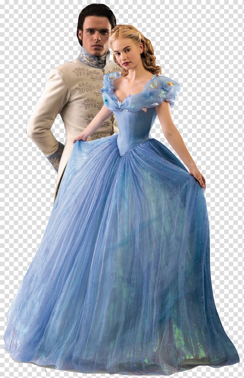 Richard Madden Cinderella Stepmother Ball gown, Cinderella transparent background PNG clipart