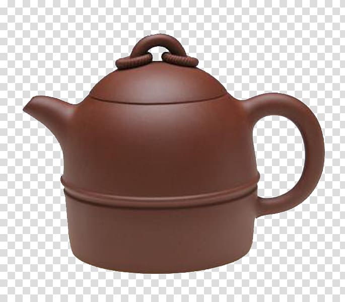 Yixing clay teapot Jug Hu, Stone teapot transparent background PNG clipart