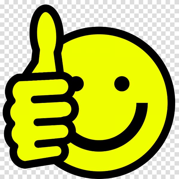 Thumb signal Smiley , Humility transparent background PNG clipart