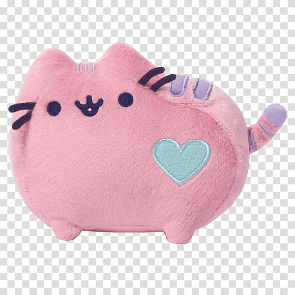 Pusheen Gund Pastel Stuffed Animals & Cuddly Toys Pink, toy transparent background PNG clipart