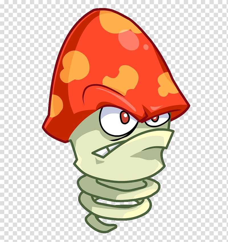 Plants vs. Zombies 2: It\'s About Time Mushroom Plants vs. Zombies Heroes Tower defense, Plants vs Zombies transparent background PNG clipart