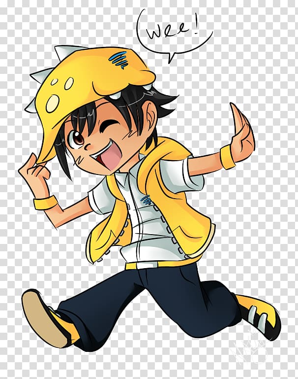 Drawing BoBoiBoy Taufan Animation, Animation transparent background PNG clipart