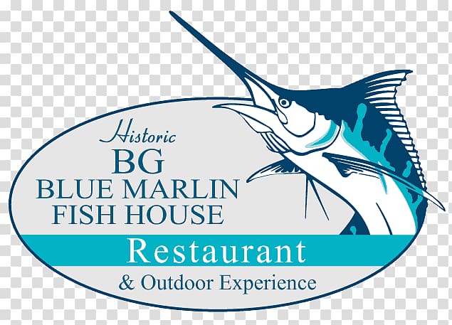 Blue Marlin Fish House Swordfish Marlin fishing Seafood, Restaurant Menu Prices transparent background PNG clipart