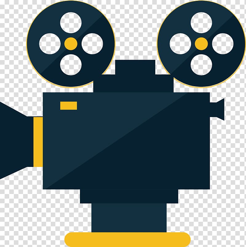 Movie projector Cinema Icon, Creative film projectors transparent background PNG clipart