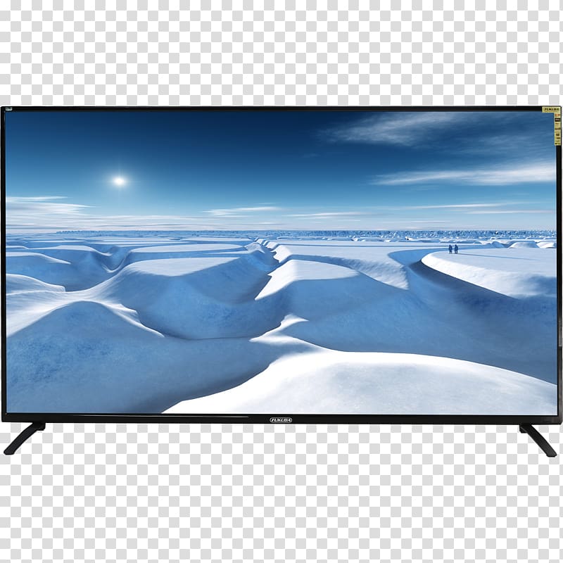 LED-backlit LCD Television Smart TV HD ready 1080p, home appliance transparent background PNG clipart