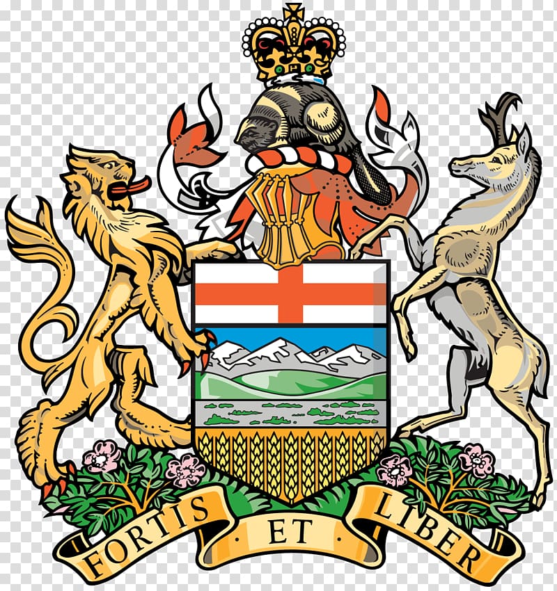 Coat of arms of Alberta Saskatchewan Symbols of Alberta, coat of arms transparent background PNG clipart