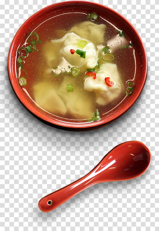 Wonton Chinese cuisine China Soup Food, China transparent background PNG clipart