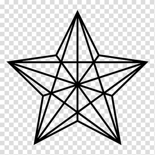 Black and white star by tattooist yeontaan  Tattoogridnet