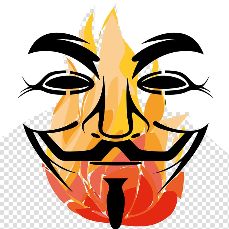 T-shirt Gunpowder Plot Guy Fawkes mask Anonymous, anonymous mask transparent background PNG clipart