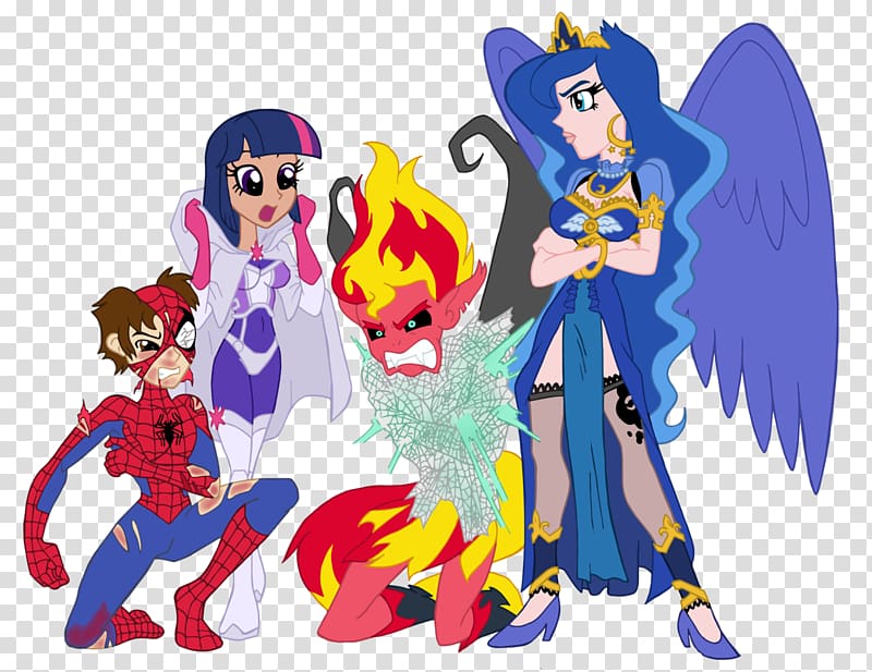 Twilight Sparkle Spider-Man Pony Art Magic, magic kingdom transparent background PNG clipart