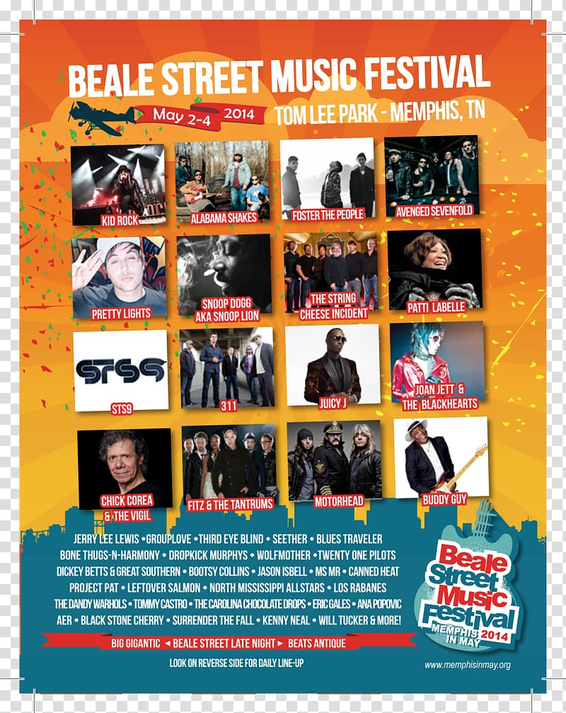 Beale Street Historic District Memphis in May 2017 Beale Street Music Festival BEALE STREET MUSIC FESTIVAL 2018 2016 Beale Street Music Festival, theme music festival poster transparent background PNG clipart