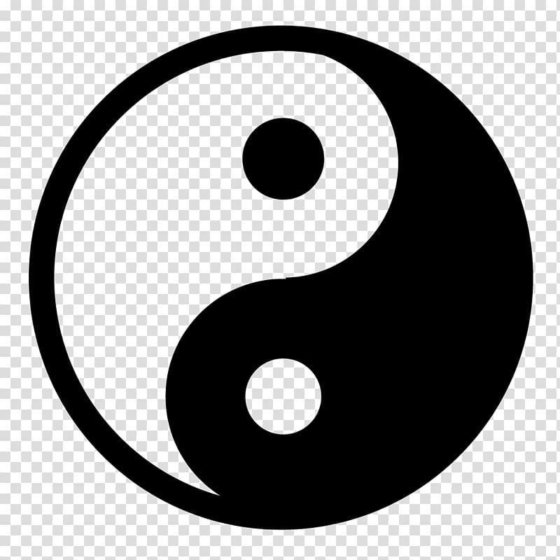 Yin and yang Taijitu , symbol transparent background PNG clipart ...