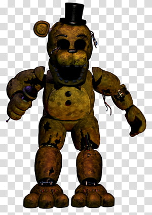 Freetoedit Fnaf Withered Freddy Head, HD Png Download , Transparent Png  Image - PNGitem