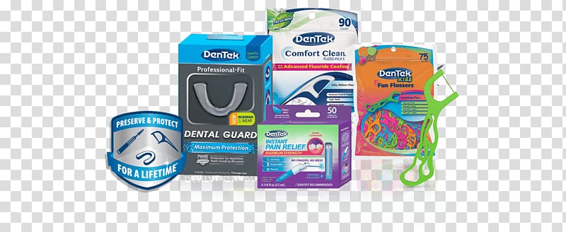 DenTek Professional Oral Care Kit Dental Floss Mouthguard Prestige Brands, others transparent background PNG clipart