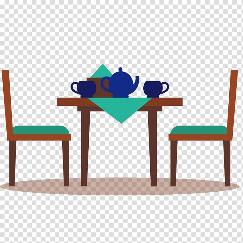 Table Chair Dining room Furniture, Neat table transparent background PNG clipart