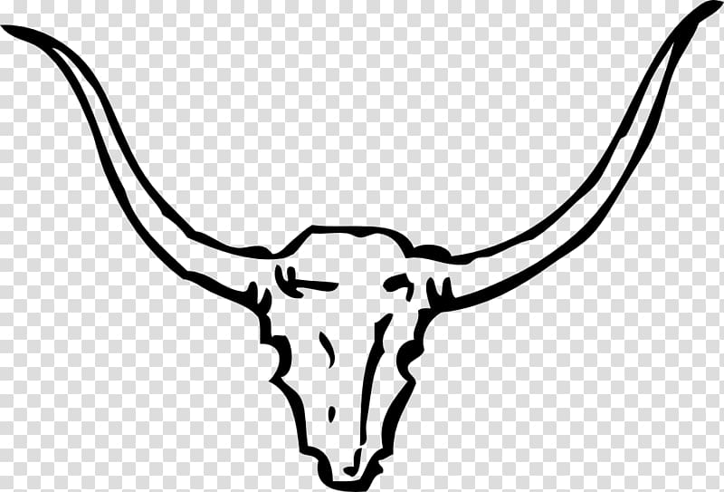 Texas Longhorn English Longhorn Bull , Bull Skull transparent background PNG clipart