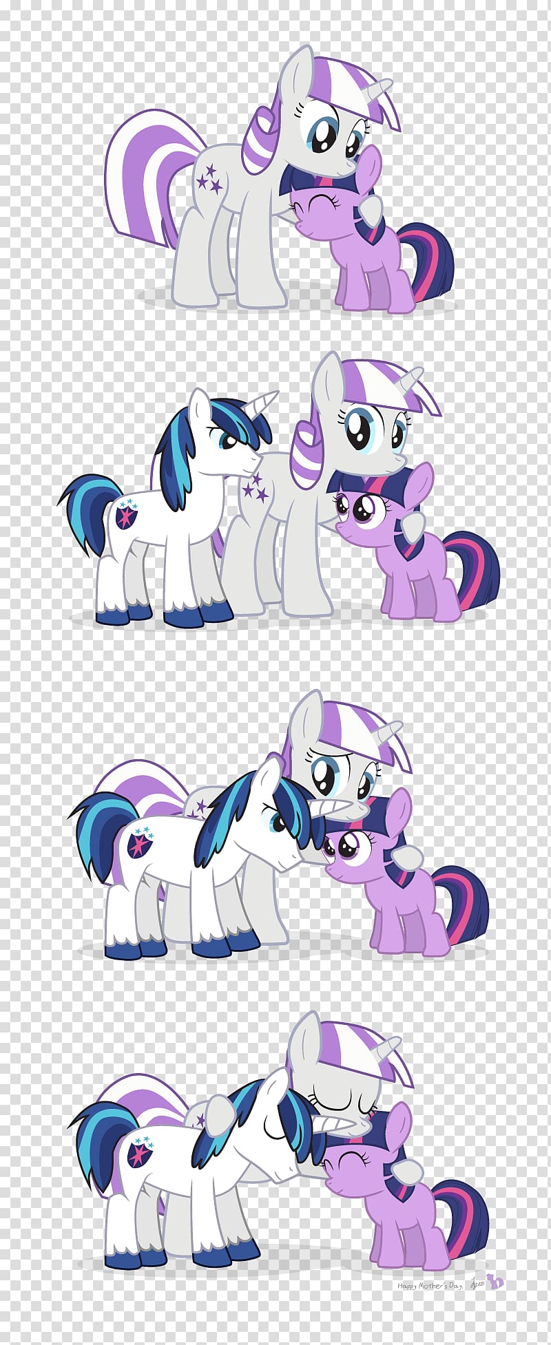 Pony Brother Mother , my mother is the best transparent background PNG clipart