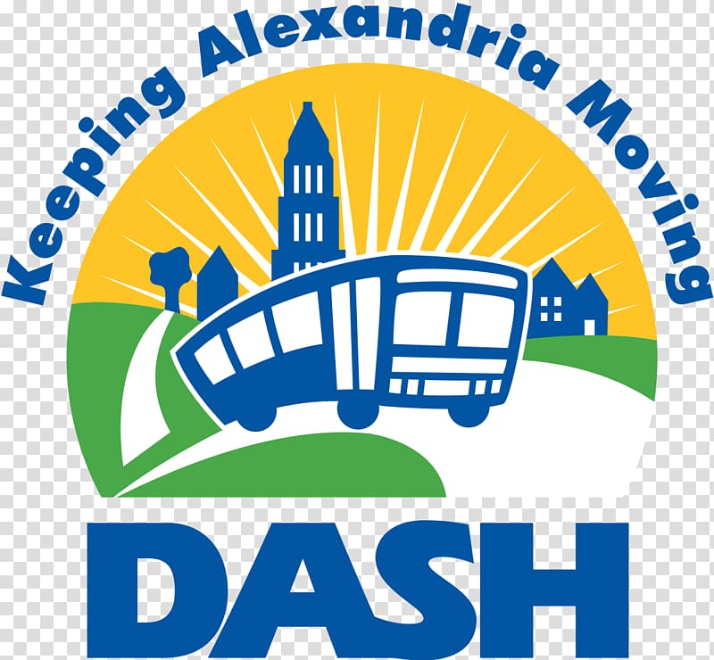 Old Town Alexandria Transit Company Bus DASH Western Alexandria, bus transparent background PNG clipart