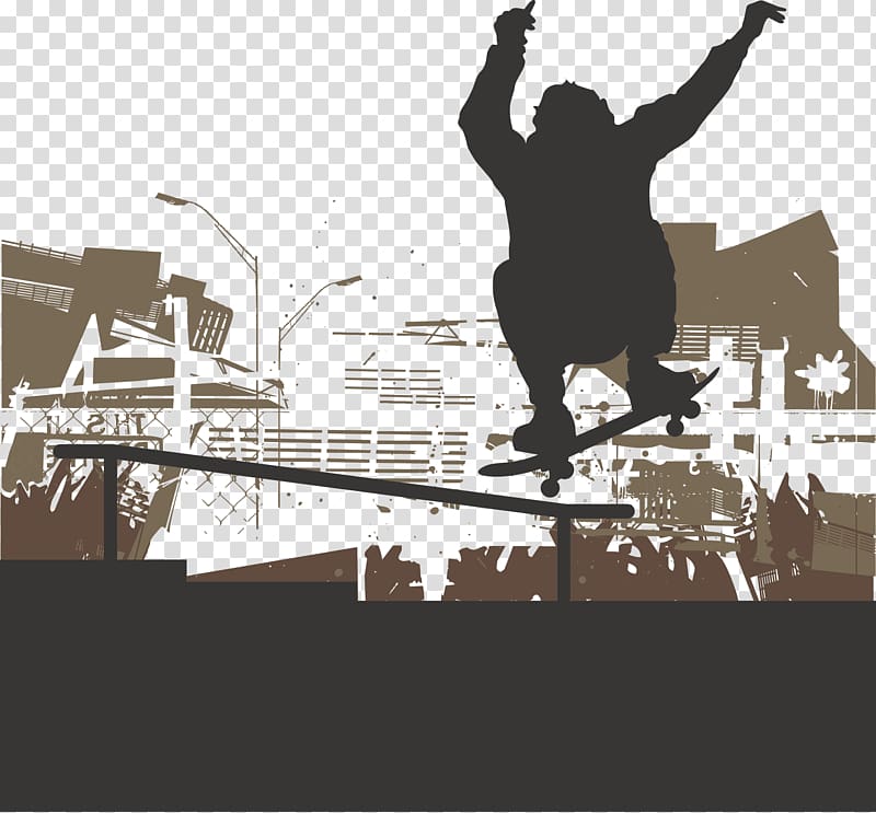 Drawing Illustration, skateboard transparent background PNG clipart