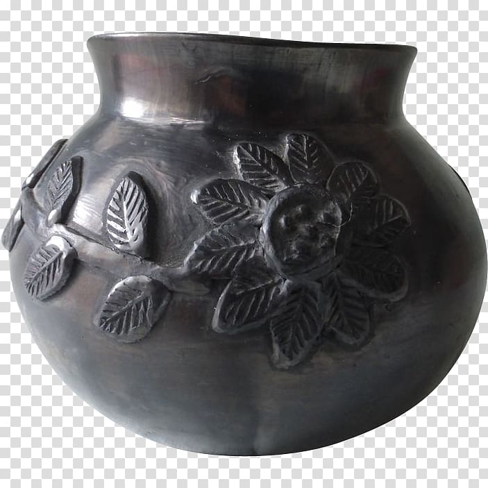 Barro negro pottery Oaxaca Black and red ware culture Vase, others transparent background PNG clipart