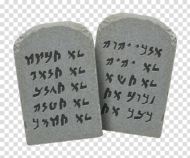 Hebrew Bible Tablets of Stone Ten Commandments Judaism, Judaism transparent background PNG clipart