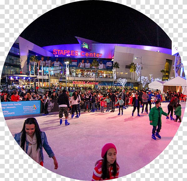 L.A. Live Ice rink Los Angeles Kings Ice skating Recreation, ice transparent background PNG clipart