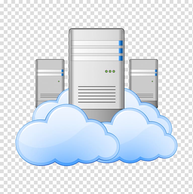 Cloud computing Computer Servers Dedicated hosting service Data center Web hosting service, cloud computing transparent background PNG clipart