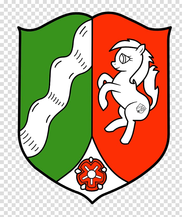 Coat of arms of North Rhine-Westphalia States of Germany Rhineland Saxon Steed, Coat Of Arms Of North Rhinewestphalia transparent background PNG clipart