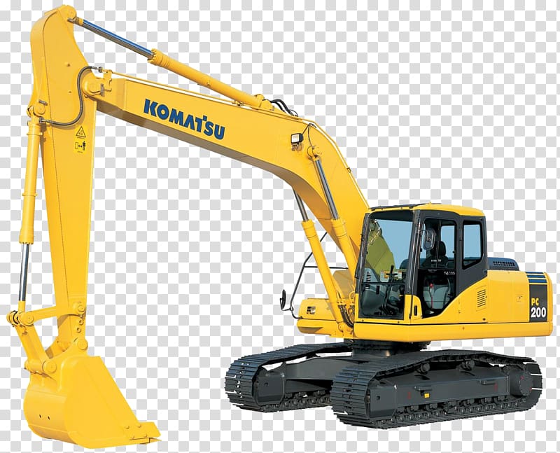 Excavator transparent background PNG clipart