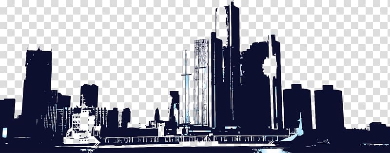 Skyline Skyscraper , City building material transparent background PNG clipart