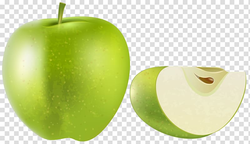 green apple , Granny Smith Apple Fruit , Green Apple transparent background PNG clipart