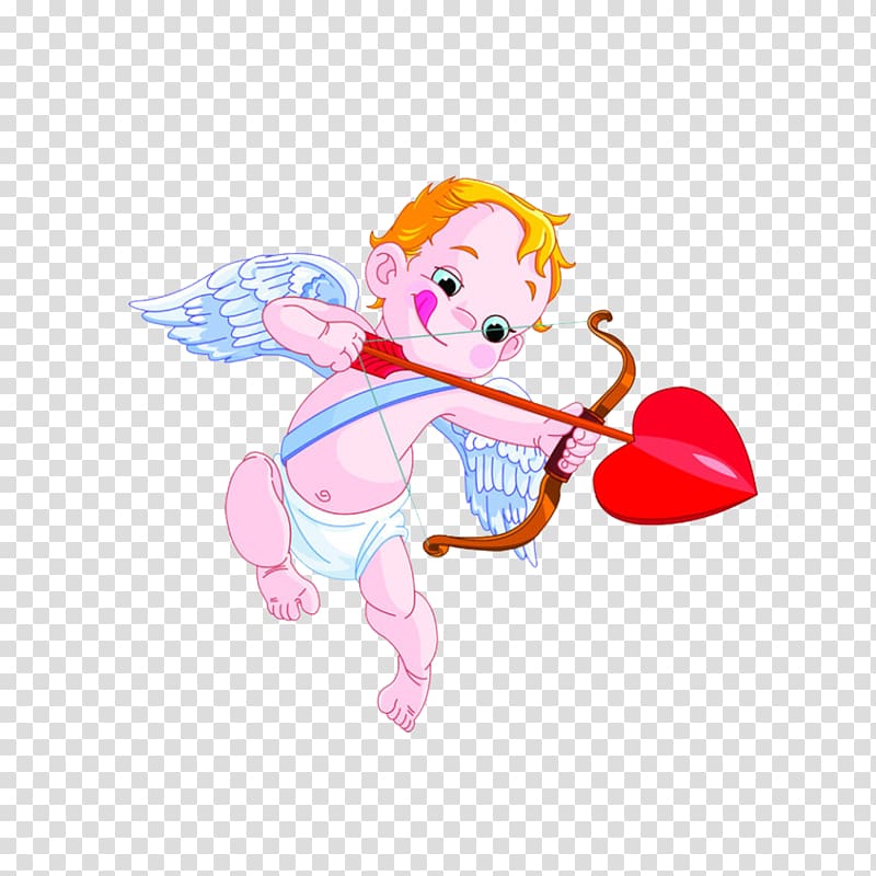 Sagittarius Horoscope Astrology Zodiac Love, Cute Cartoon Love Cupid transparent background PNG clipart