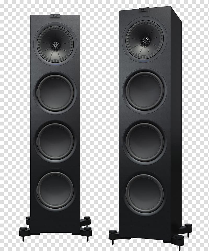 KEF Q Series Floorstanding Loudspeaker KEF Q series Q750 Speakers High fidelity, KEF Loudspeakers transparent background PNG clipart