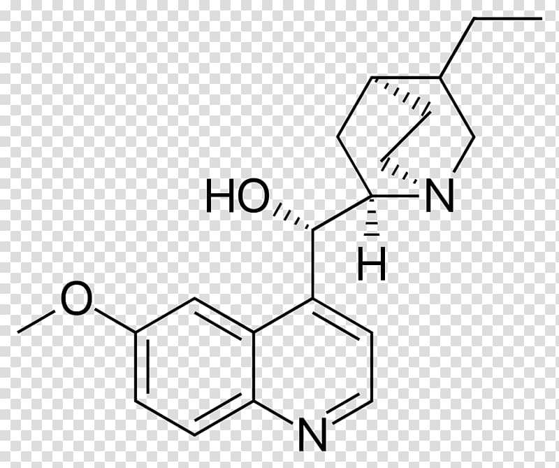Quinine Dihydroquinidine Structure Molecule Chemistry, Dihydroquinidine transparent background PNG clipart
