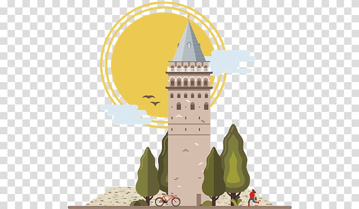 Maiden\'s Tower Galata Tower Illustration Graphics Illustrator, ayasofya istanbul transparent background PNG clipart
