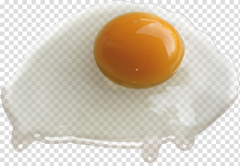sunny side up egg illustration, Yolk Fried egg Chicken egg, Raw eggs transparent background PNG clipart