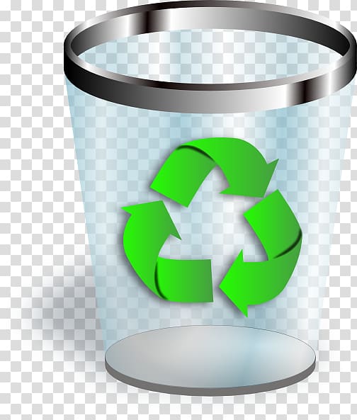 Recycling bin Waste container Paper, Trash can transparent background PNG clipart
