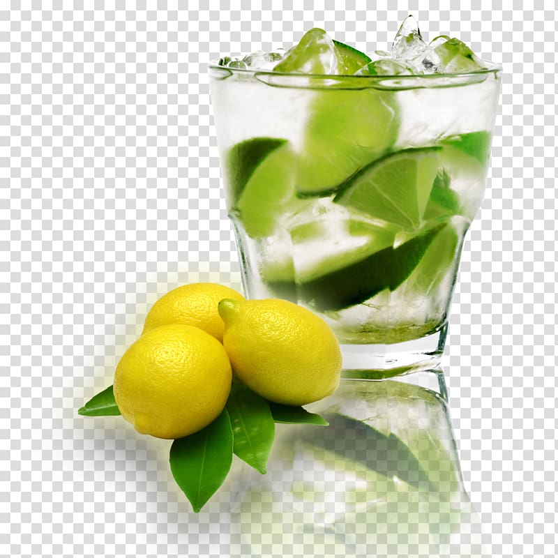 Mojito Cocktail Caipirinha Moscow mule Bellini, Lemon drink transparent background PNG clipart