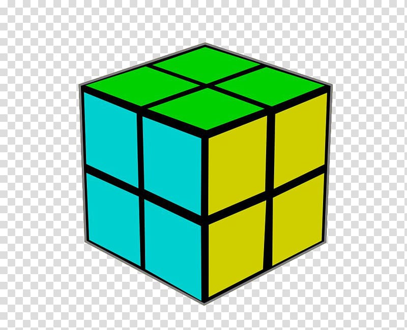 Rubik\'s Cube Pocket Cube Cubo de espejos Puzzle, Water Cube transparent background PNG clipart