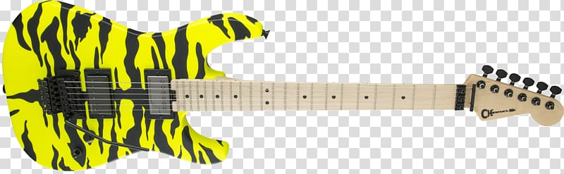 San Dimas NAMM Show Charvel Steel Panther Electric guitar, electric guitar transparent background PNG clipart