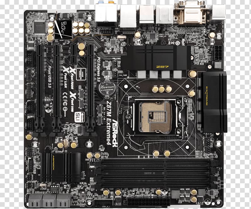 Motherboard Sound Cards & Audio Adapters LGA 1150 CPU socket microATX, others transparent background PNG clipart