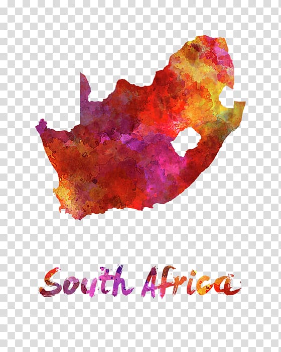 South Africa Map Silhouette, Silhouette transparent background PNG clipart
