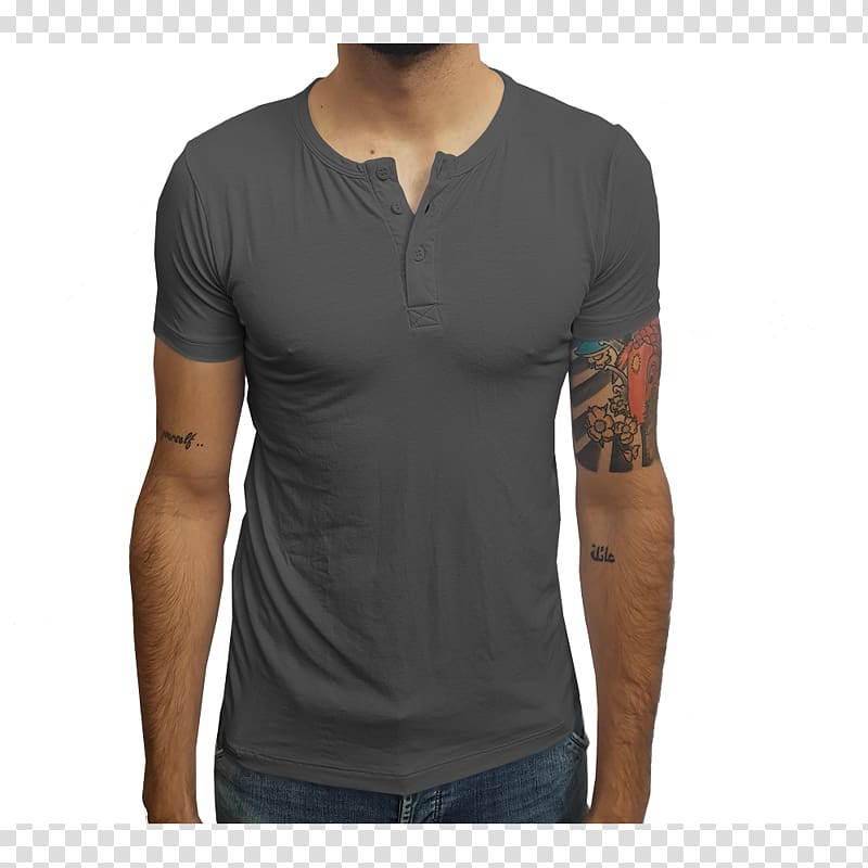 T-shirt Henley shirt Sleeve Polo shirt, T-shirt transparent background PNG clipart