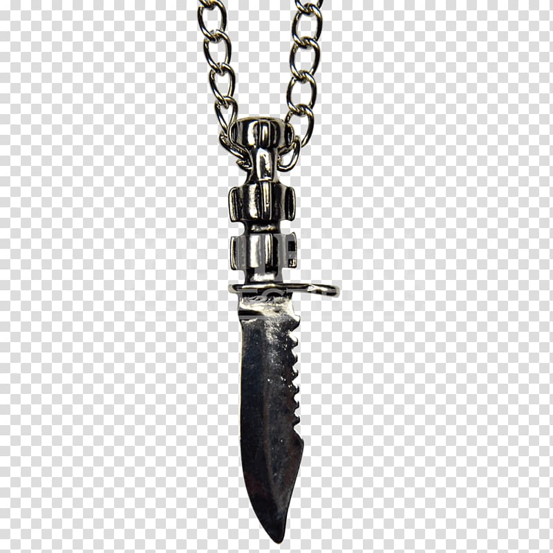 Charms & Pendants Combat knife Soldier Necklace, soldier necklace transparent background PNG clipart