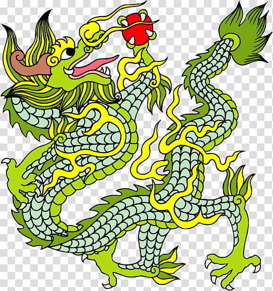 Chinese dragon Qilin Azure Dragon China, China transparent background PNG clipart