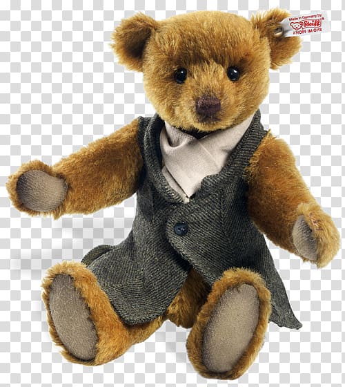 Teddy bear Stuffed Animals & Cuddly Toys Margarete Steiff GmbH, bear transparent background PNG clipart