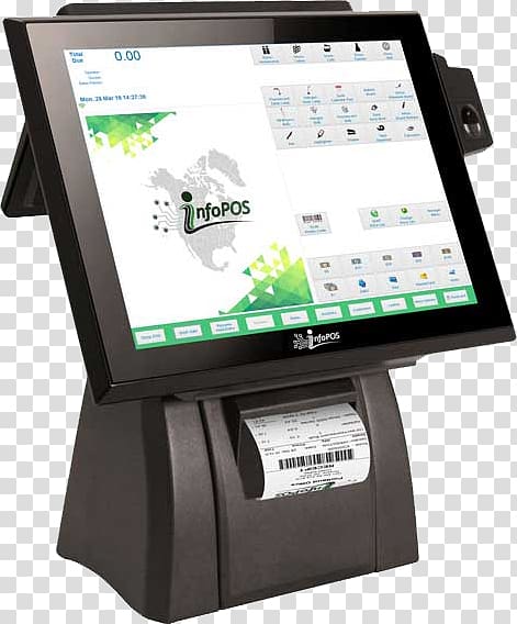 Point of sale Sage 300 Retail Sales Interactive Kiosks, transparent background PNG clipart