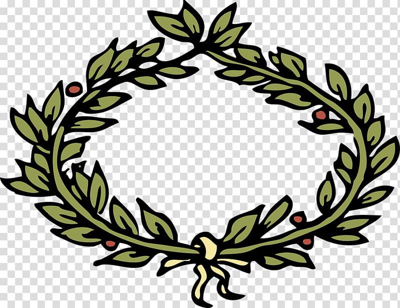 Laurel wreath Crown Computer Icons , leaf wreath transparent background PNG clipart