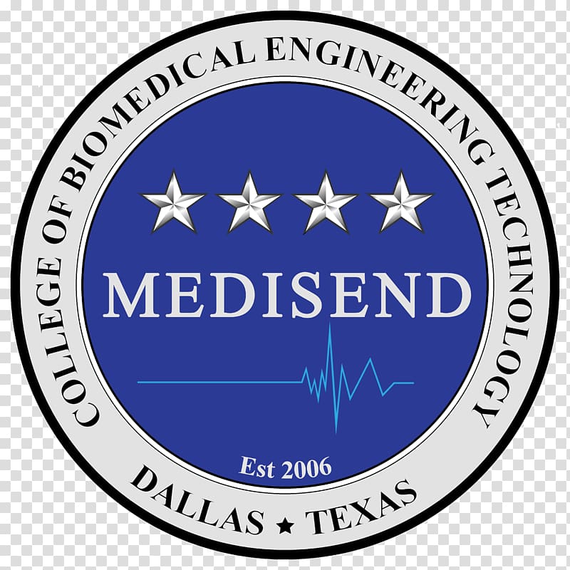 MEDISEND Emblem Circle M Label Logo, biomedical engineering transparent background PNG clipart